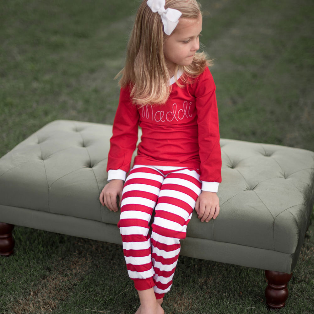 Kids Personalized Holiday Pajamas