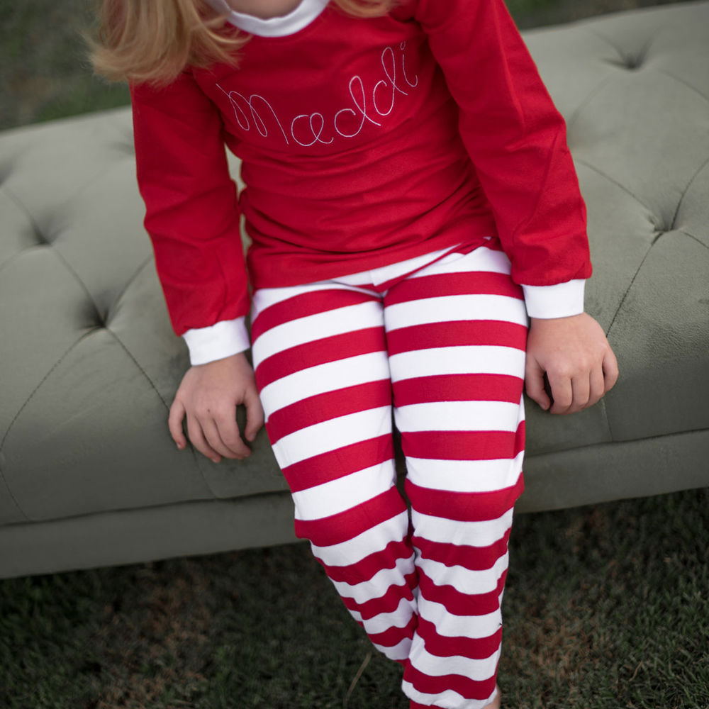 Kids Personalized Holiday Pajamas