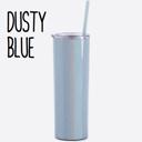 Dusty Blue 20oz Skinny Tumbler