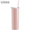 Glitter Blush 20oz Skinny Tumbler