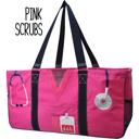 Pink Scrubs Haul-It All Utility Tote