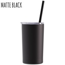 Matte Black Personalized Kid's Tumbler | 12oz