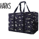 Sharks Extra Large Haul It All Tote