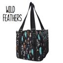 Wild Feathers Square Haul It All Tote