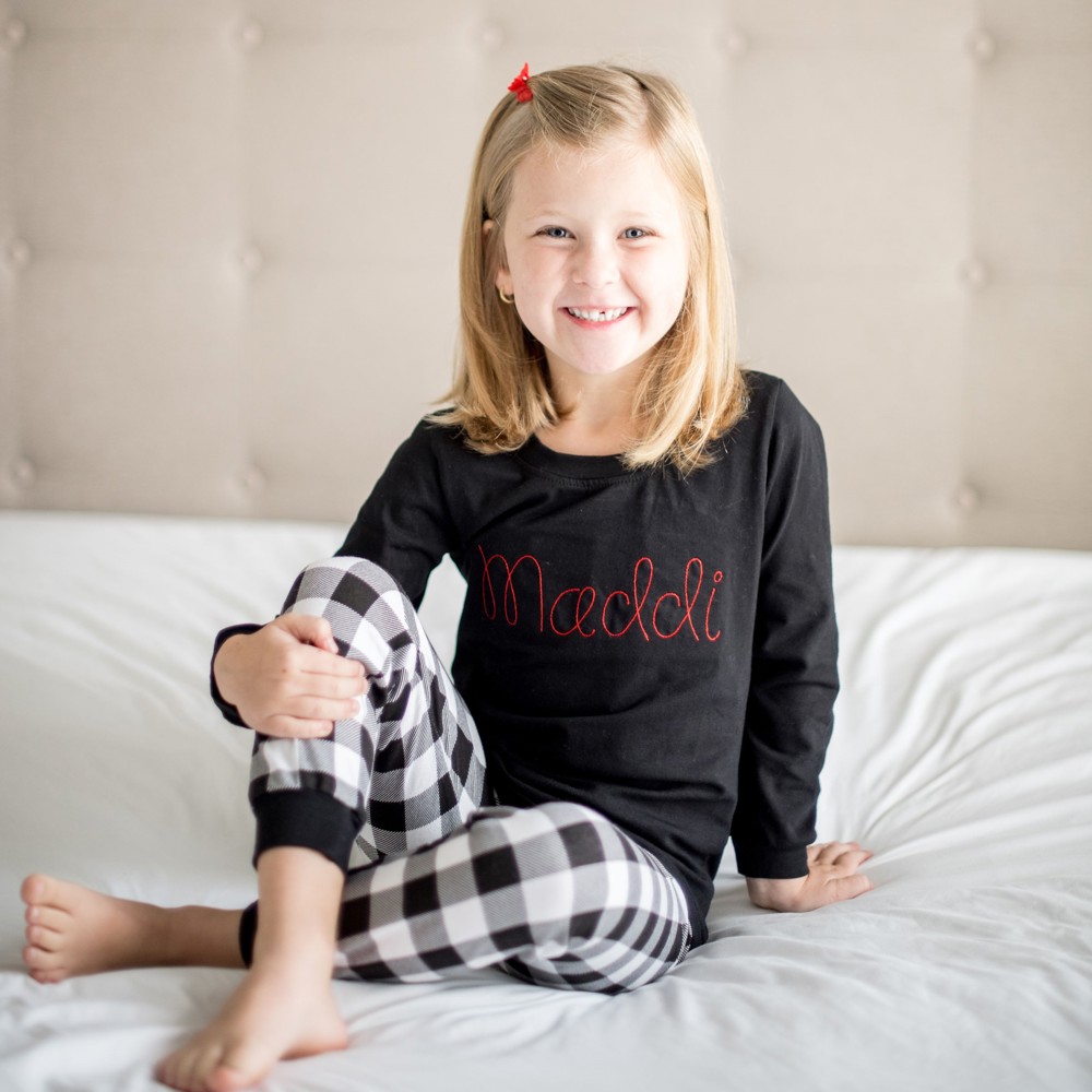 Kids Personalized Holiday Pajamas