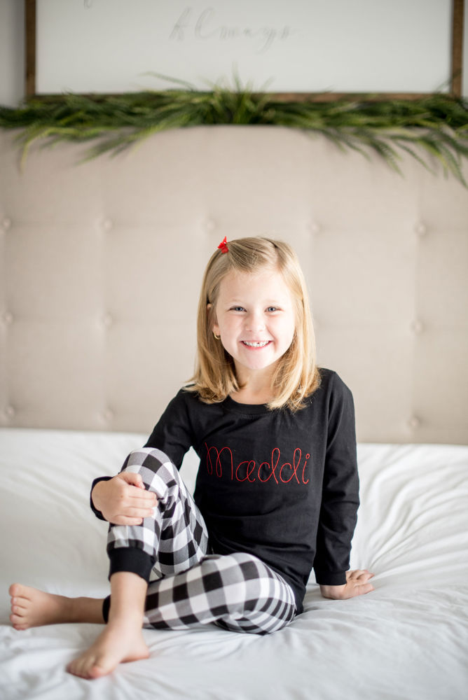 Kids Personalized Holiday Pajamas