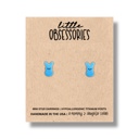  Easter Bunny Earrings (Blue)