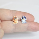  Kids Earrings | Blue Heeler Stud Earrings