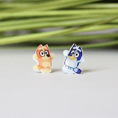 Kids Earrings | Blue Heeler Stud Earrings