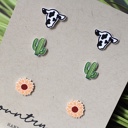  Country Girl Stud Earrings | 3 pack