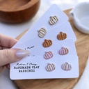  Pumpkin Earrings 