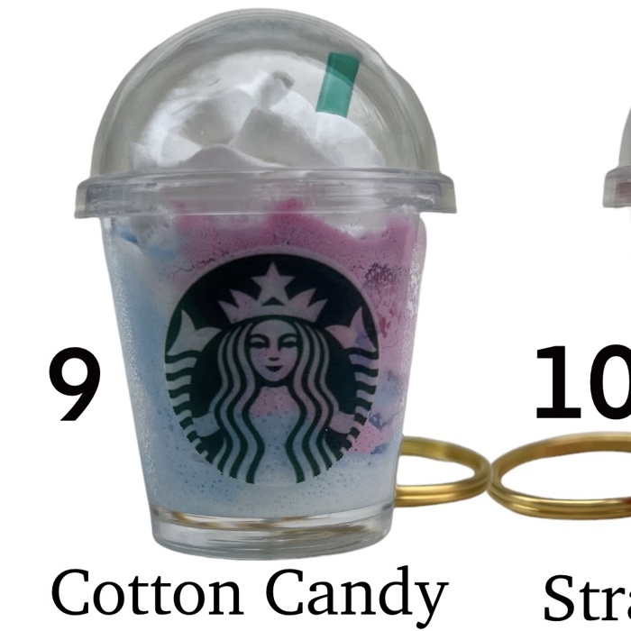 Coffee Keychain | Mini Drink Keychain