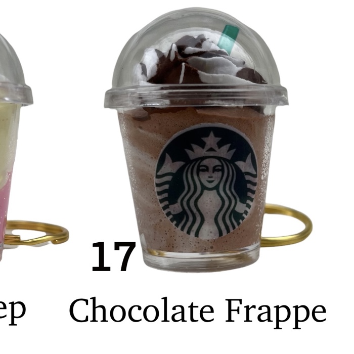 Coffee Keychain | Mini Drink Keychain