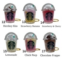  Coffee Keychain | Mini Drink Keychain