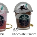 23. Chocolate S'more Coffee Keychain | Mini Drink Keychain