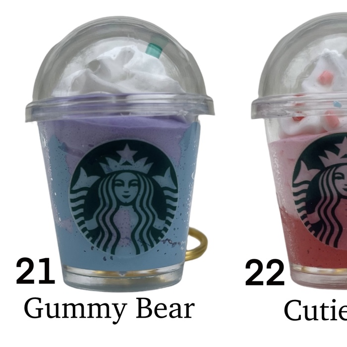 Coffee Keychain | Mini Drink Keychain