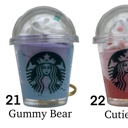 21. Gummy Bear Coffee Keychain | Mini Drink Keychain