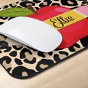  Personalized Teacher Mouse Pad | Teacher Gift | Leopard Print