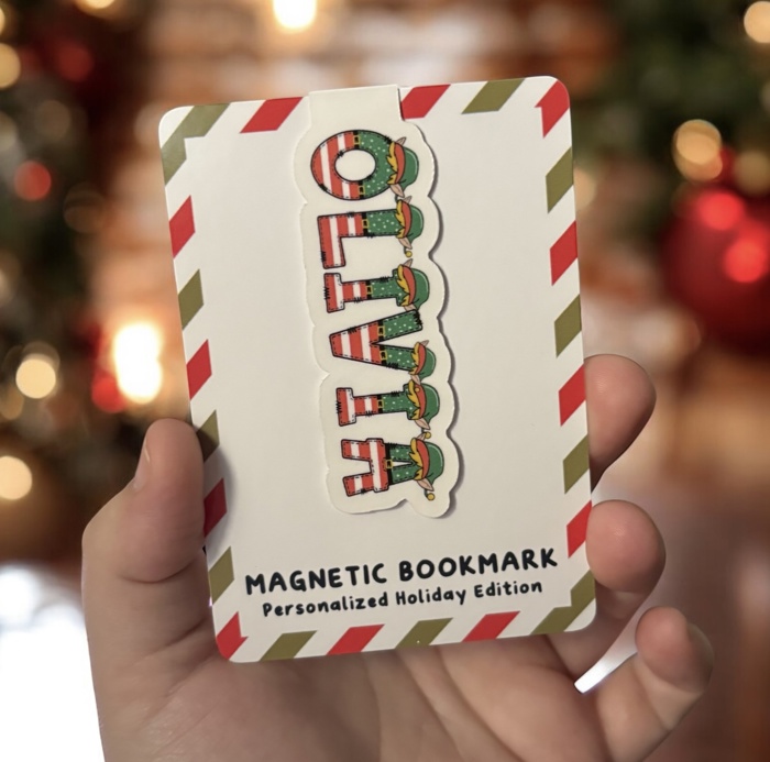 Personalized Magnetic Bookmark