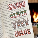  Personalized Magnetic Bookmark