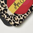  Personalized Teacher Mouse Pad | Teacher Gift | Leopard Print