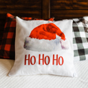  Santa Hat—18x18 Pillow Cover