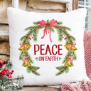  Peace on Earth—18x18 Pillow Cover