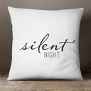  Silent Night—18x18 Pillow Cover