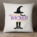  Something Wicked this Way Comes—18x18 Pillow Cover