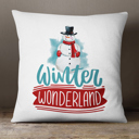  Winter Wonderland—18x18 Pillow Cover