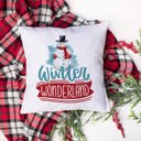  Winter Wonderland—18x18 Pillow Cover