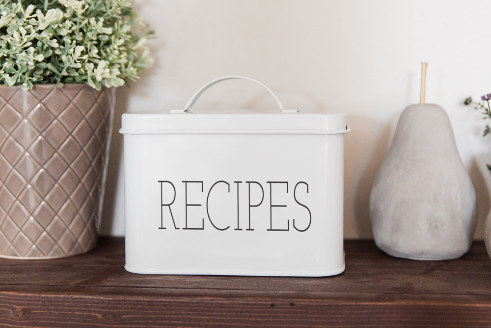 RECIPES Organization Box