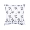 Abstract Black Designer-Inspired Pillow Covers