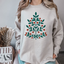  HOLLY BERRY TREE CREWNECK | CHRISTMAS SWEATSHIRT | WINTER | HOLIDAY