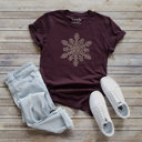  Leopard Snowflake Crewneck Sweatshirt | Winter | White | Christmas | Holiday 