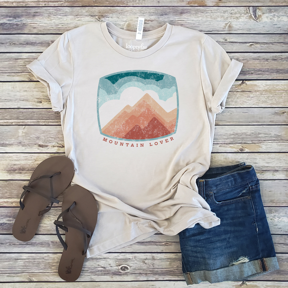 Mountain Lover Tee | Outdoor Shirt | Landscape T-shirt | Adventure | Hiking