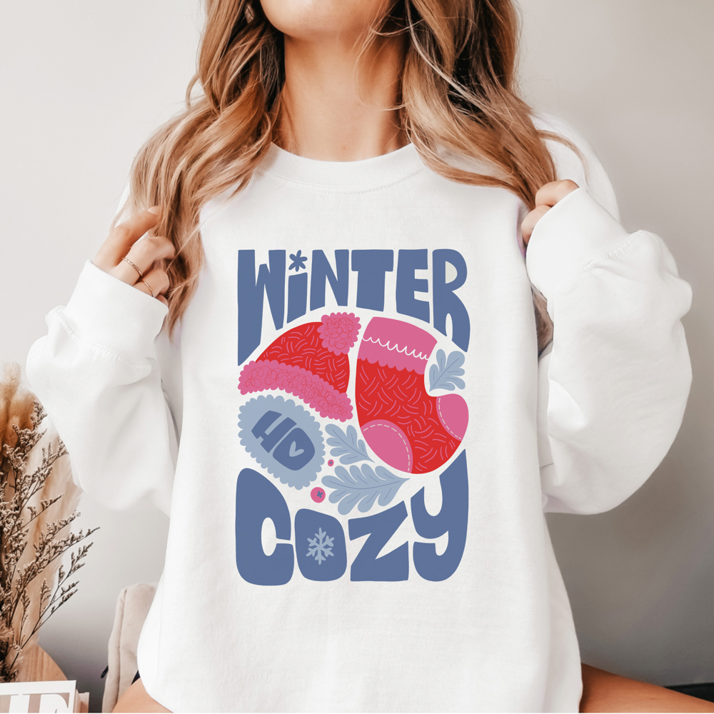 Winter Cozy Crewneck | Christmas Sweatshirt | Holiday Sweatshirt