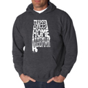 Gray XXL Sweet Home Alabama - Men's Word Art Hooded Sweatshirt