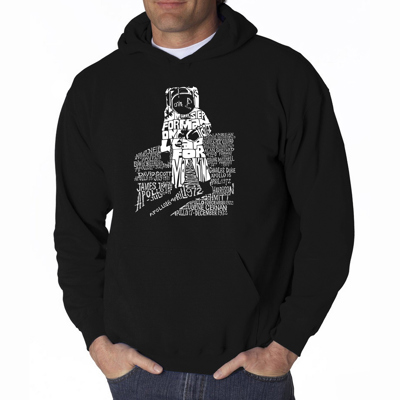Astronaut - Mens Word Art Hooded Sweatshirt