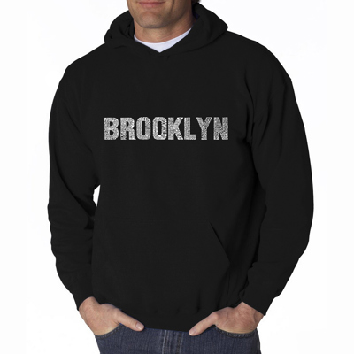 Brooklyn Neighborhoods - Mens Word Art Hooded Sweatshirt