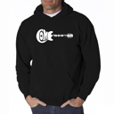 Black XXXXL COME TOGETHER - Men's Word Art Hooded Sweatshirt