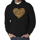  Fall Vibes  - Men's Word Art Hooded Sweatshirt