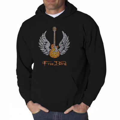 LYRICS TO FREEBIRD - Men's Word Art Hooded Sweatshirt