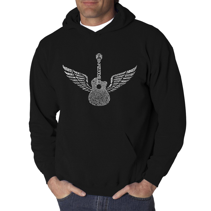 Amazing Grace - Men's Word Art Hooded Sweatshirt