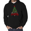 Black Small Have Yourself A Merry Little Christmas - Men's Word Art Hooded Sweatshirt
