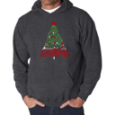 Gray Small Have Yourself A Merry Little Christmas - Men's Word Art Hooded Sweatshirt