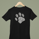  Dog Paw - Men's Word Art Hooded Sweatshirt