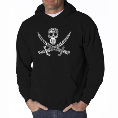 PIRATE CAPTAINS, SHIPS AND IMAGERY - Men's Word Art Hooded Sweatshirt