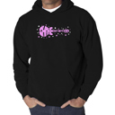 Black XXL Shake it Off - Men's Word Art Hooded Sweatshirt