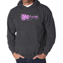 Gray Large Shake it Off - Men's Word Art Hooded Sweatshirt